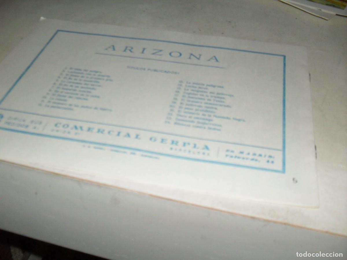 Tebeos: (FACSIMIL),EL INTREPIDO ARIZONA N&ordm; 5 LA CAVERNA DEL TERROR,(DE 24??).CISNE,1942 - Foto 2