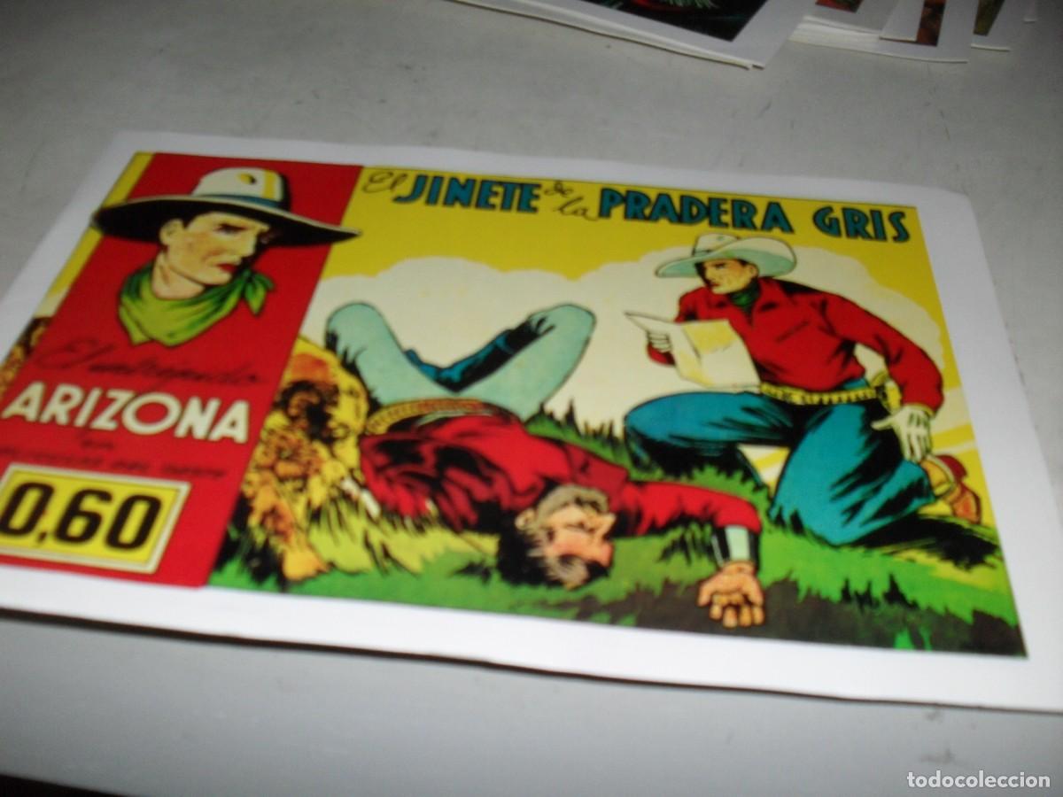 Comics: (FACSIMIL),EL INTREPIDO ARIZONA N&ordm; 3 EL JINETE DE LA PRADERA GRIS,(DE 24??).CISNE,1942