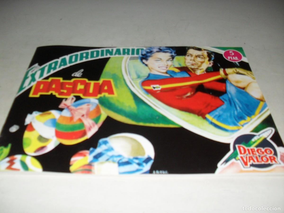 Comics: (FACSIMIL),DIEGO VALOR,2&ordf;SERIE,N&ordm; 44 EXTRAORDINARIO DE PASCUA PARA 1958,(DE 44).CID,1957