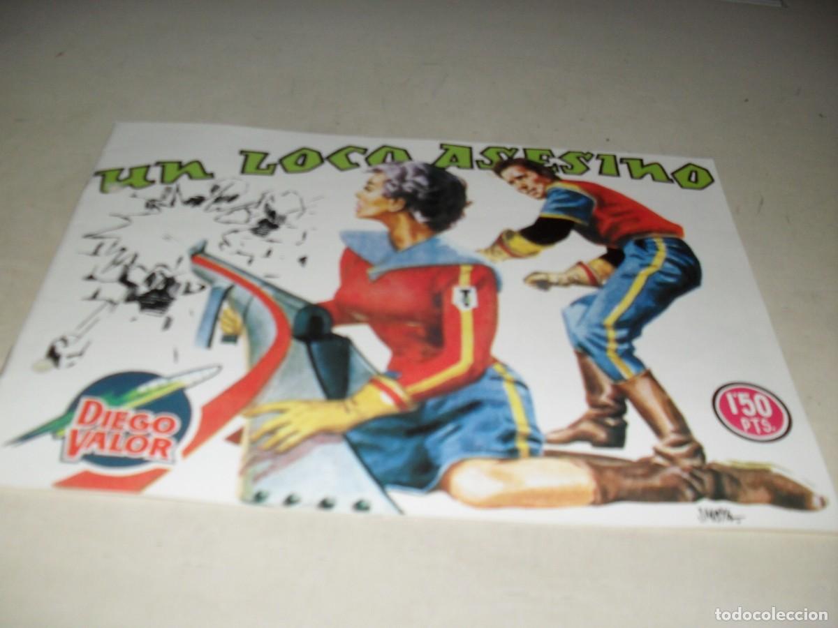 Comics: (FACSIMIL),DIEGO VALOR,2&ordf;SERIE,N&ordm; 37 UN LOCO ASESINO,(DE 44).CID,1957