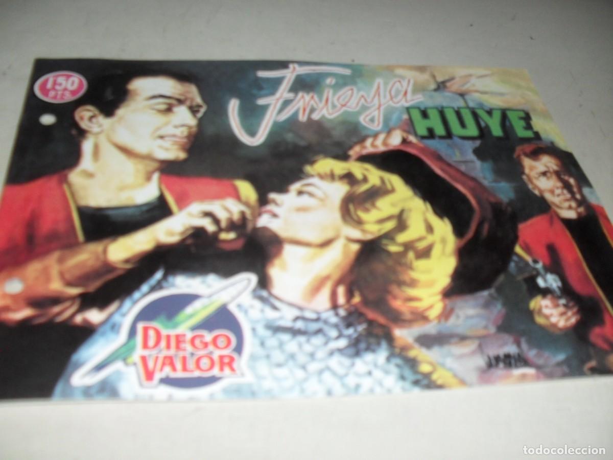 Comics: (FACSIMIL),DIEGO VALOR,2&ordf;SERIE,N&ordm; 22 SENIYA HUYE,(DE 44).CID,1957
