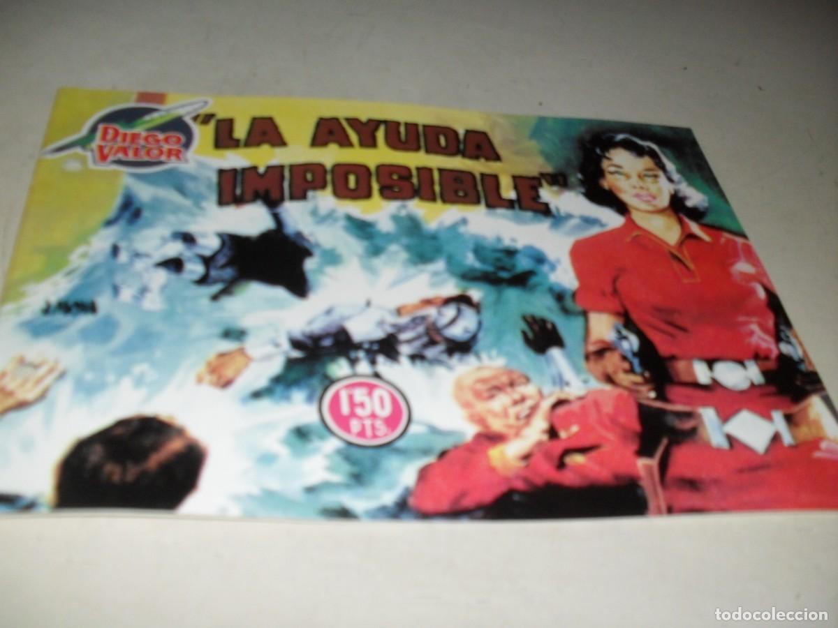 Comics: (FACSIMIL),DIEGO VALOR,2&ordf;SERIE,N&ordm; 16 LA AYUDA IMPOSIBLE,(DE 44).CID,1957