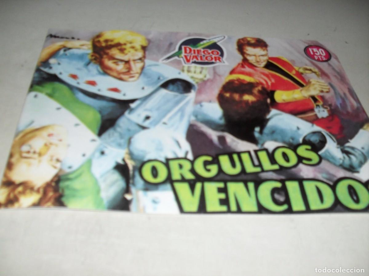 Comics: (FACSIMIL),DIEGO VALOR,2&ordf;SERIE,N&ordm; 10 ORGULLOS VENCIDOS,(DE 44).CID,1957