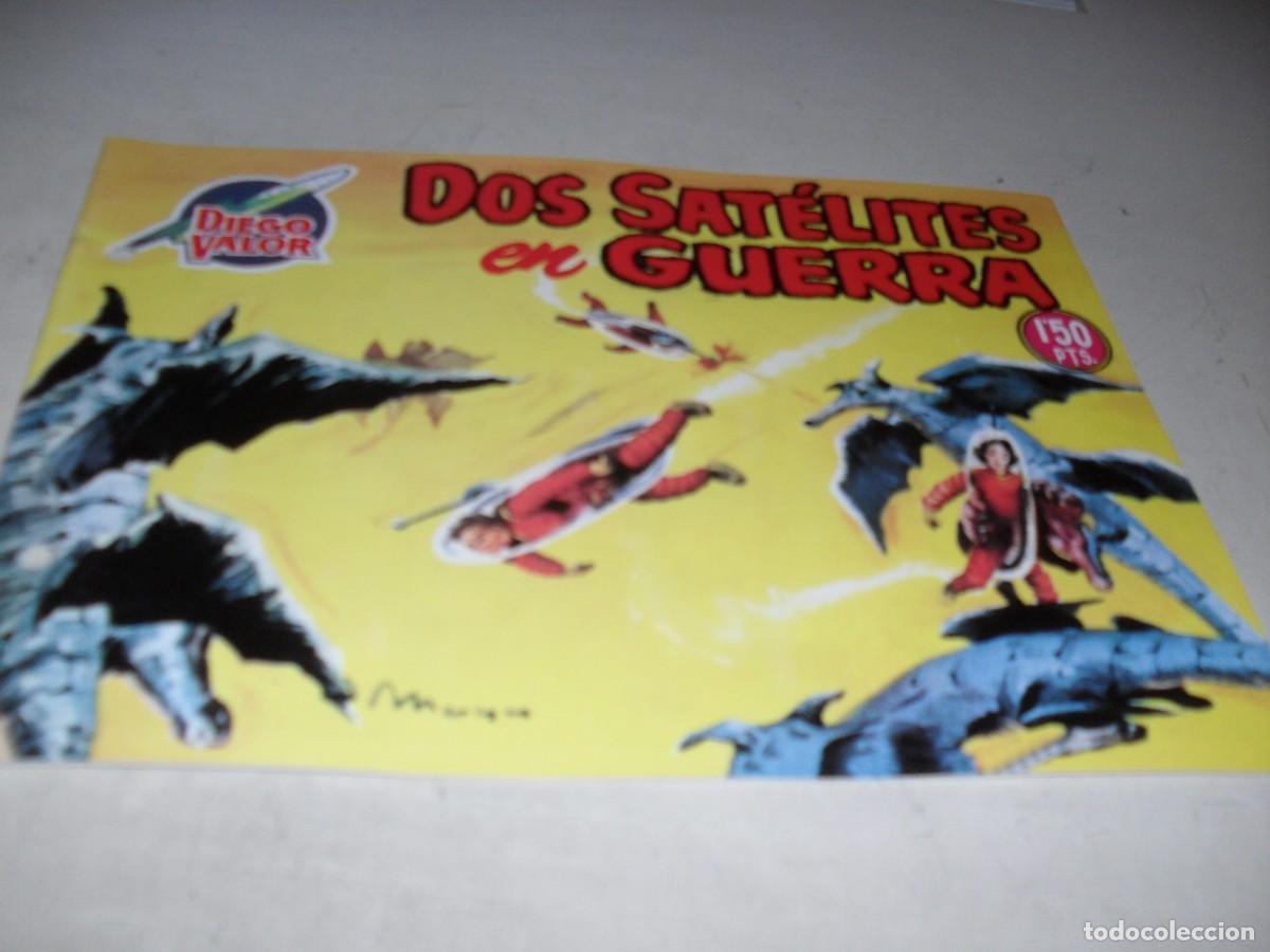 Comics: (FACSIMIL),DIEGO VALOR,2&ordf;SERIE,N&ordm; 5 DOS SATELITES EN GUERRA,(DE 44).CID,1957