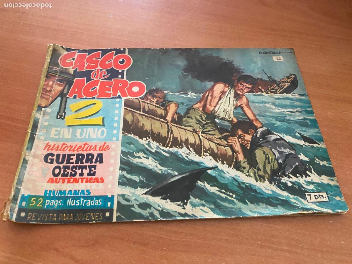 Comics: CASCO DE ACERO 2 EN UNO. N&ordm; 22 (ORIGINAL MANHATTAN) (COIB215)