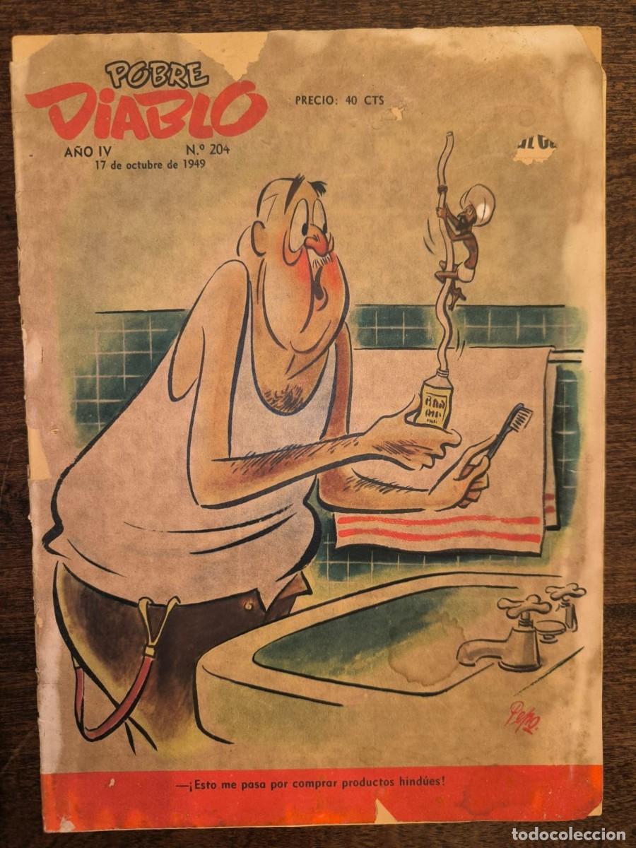 Tebeos: Tebeos Pobre Diablo - 1945 - 1952 - Editorial Zig-Zag + Env&iacute;o Gr&aacute;tis - Foto 6