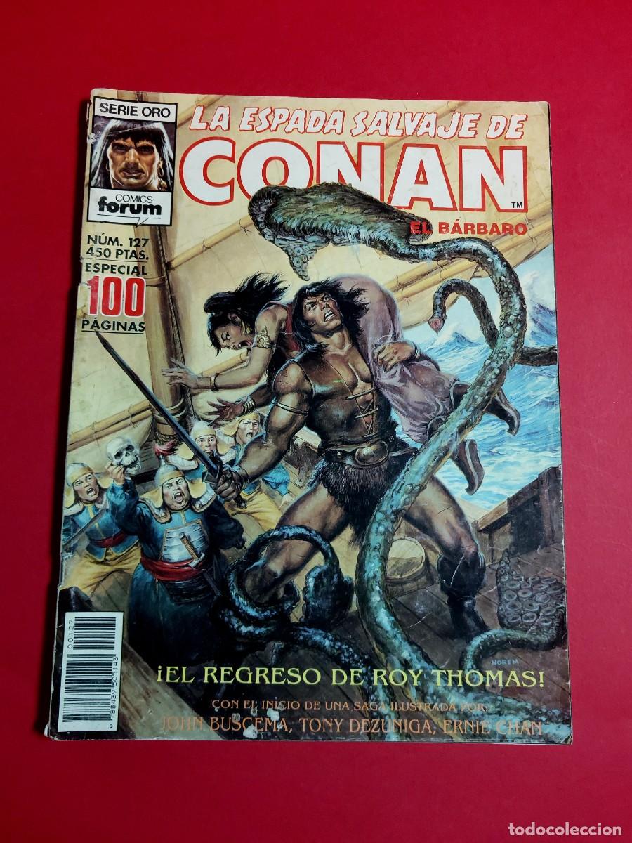 Tebeos: La Espada Salvaje de Conan Serie Oro N&ordm; 127 Ref C6 - Foto 1