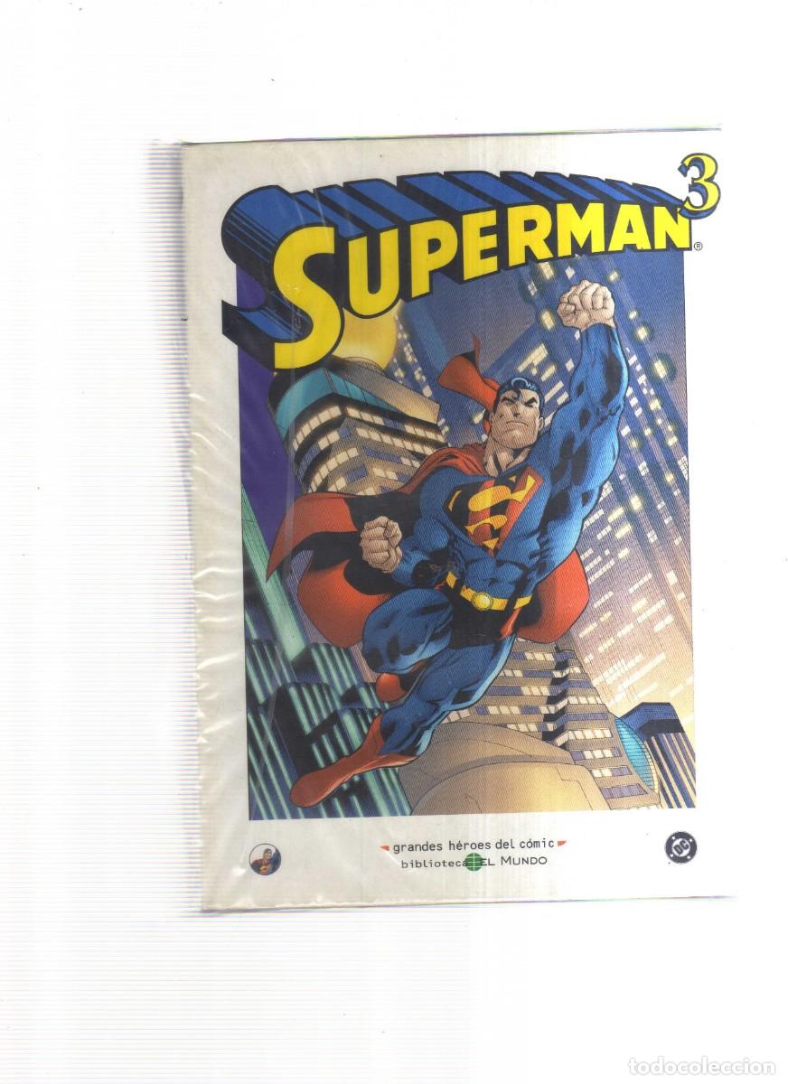 Tebeos: SUPERMAN COMPLETA 3 NUMEROS BIBLIOTECA EL MUNDO - Foto 1