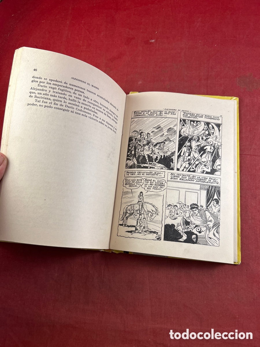 Tebeos: LIBRO ALEJANDRO EL MAGNO - Foto 3
