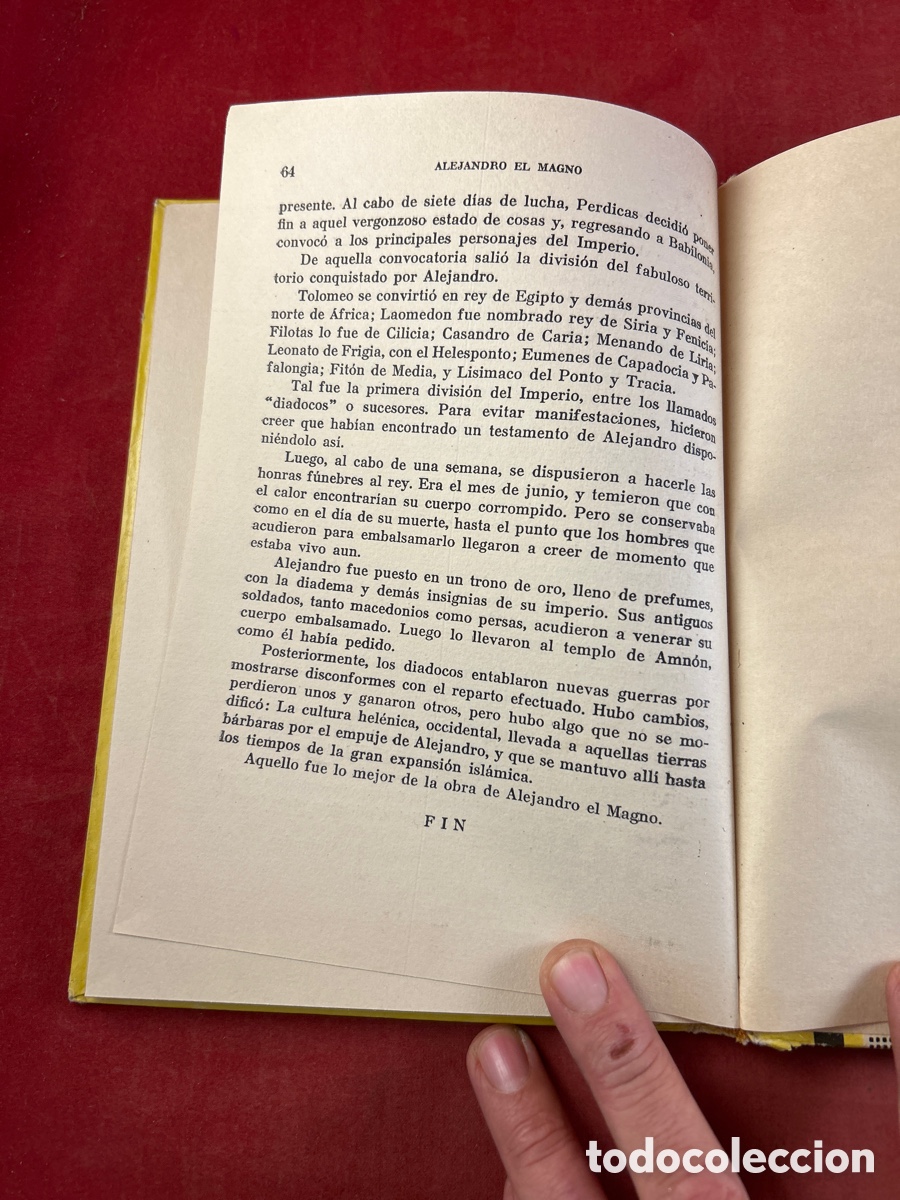 Tebeos: LIBRO ALEJANDRO EL MAGNO - Foto 4