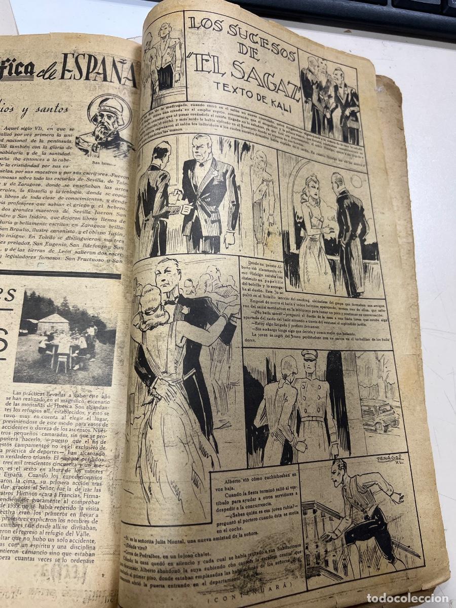 Tebeos: COMIC SEMANARIO NACIONAL FLECHAS Y PELAYOS. NUMERO 93. - Foto 3