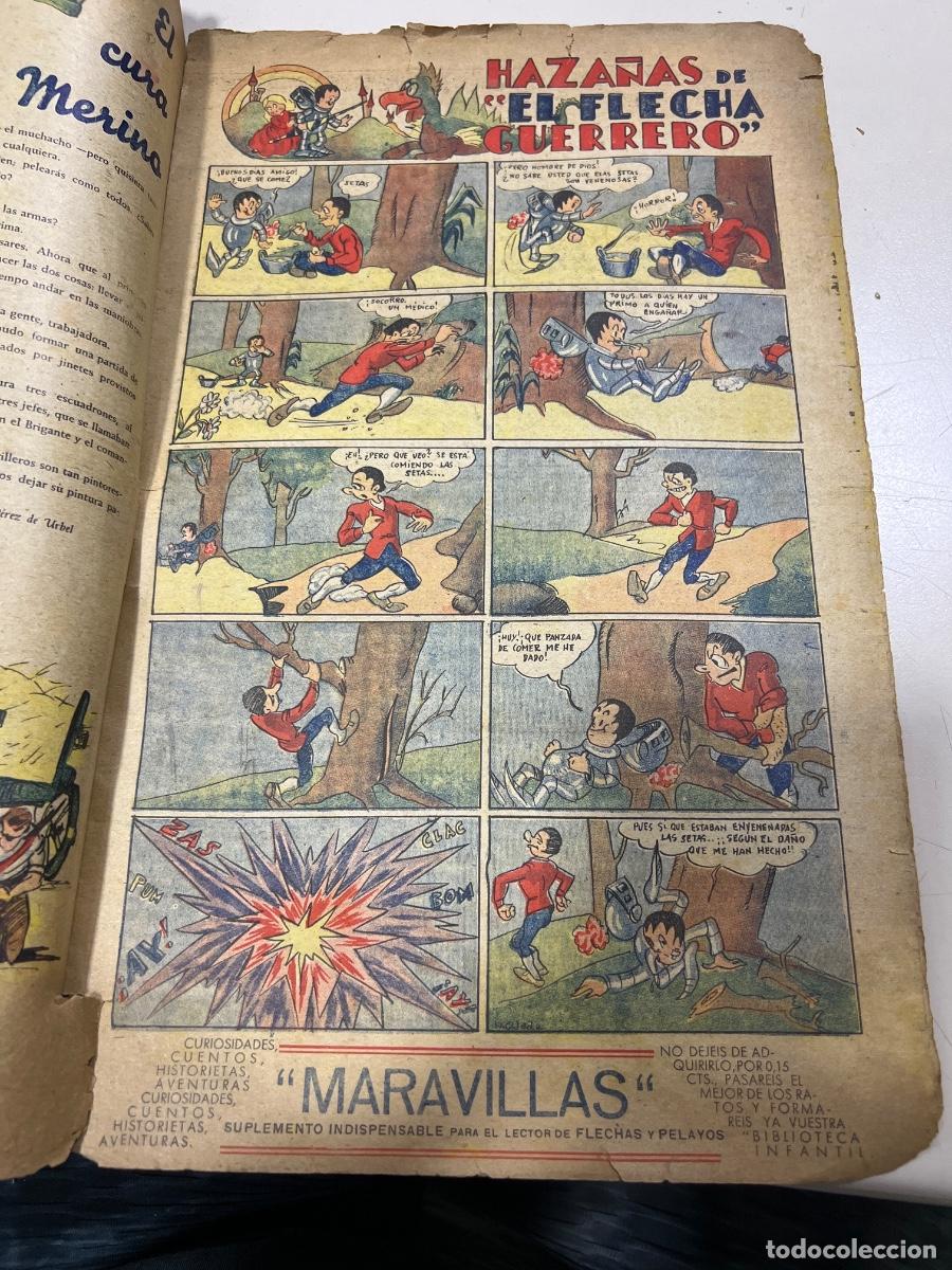 Tebeos: COMIC SEMANARIO NACIONAL FLECHAS Y PELAYOS. NUMERO 93. - Foto 2