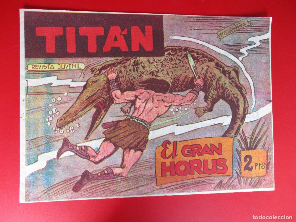 Tebeos: TITAN (1961, ACROPOLIS) 34 &middot; 1-II-1963 &middot; EL GRAN HORUS - Foto 1