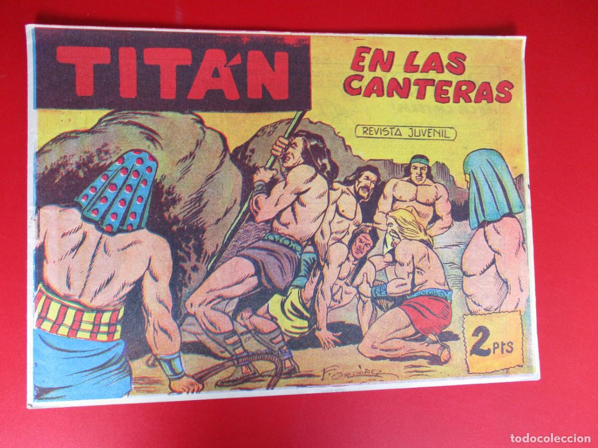 Tebeos: TITAN (1961, ACROPOLIS) 36 &middot; 1-III-1963 &middot; EN LAS CANTERAS - Foto 1