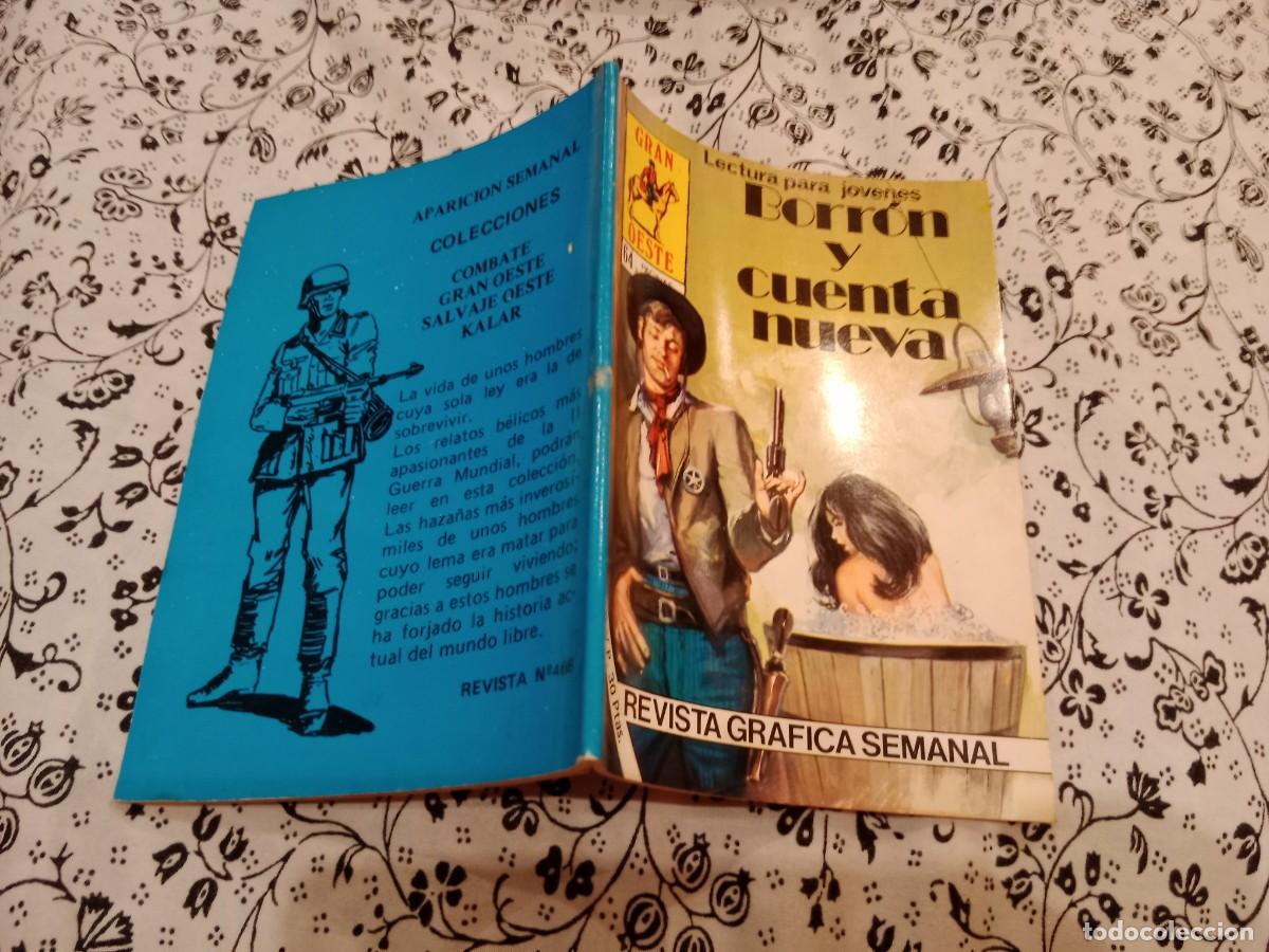 Tebeos: GRAN OESTE N&ordm; 468 BORRON Y CUENTA NUEVA - PRODUCCIONES EDITORIALES 1981