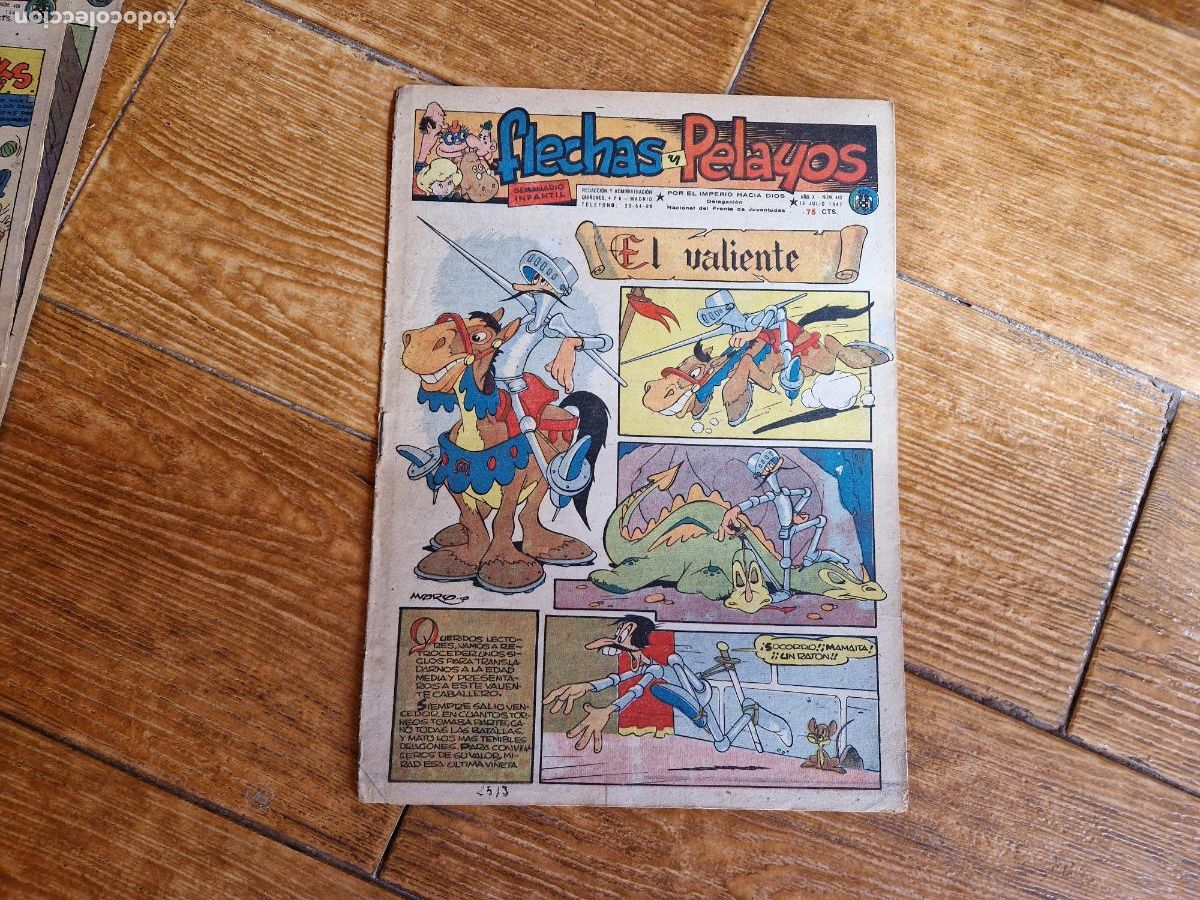 Tebeos: FLECHAS Y PELAYOS N&ordm; 443 FET Y DE LAS JONS - Foto 1