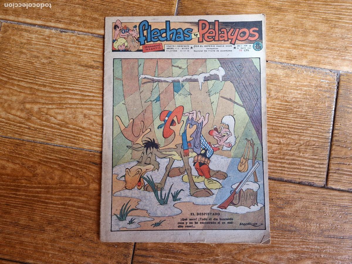 Tebeos: FLECHAS Y PELAYOS N&ordm; 436 FET Y DE LAS JONS - Foto 1