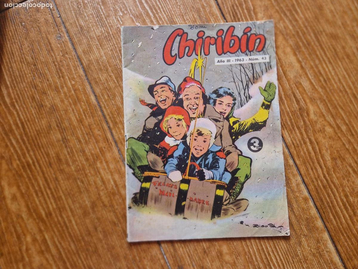 Tebeos: CHIRIBIN N&ordm; 43 EXTRA DE NAVIDAD PARA 1963 DE DON BOSCO - Foto 1