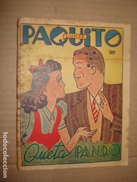 Tebeos: Paquito 517, 1941, Juventud. Colecci&oacute;n A.T.