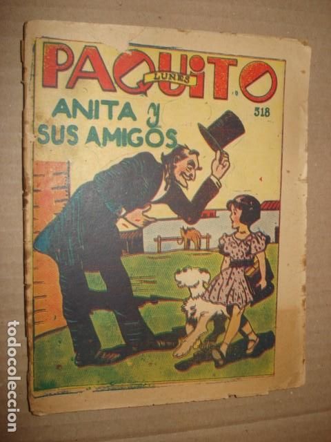 Tebeos: Paquito 518, 1941, Juventud. Colecci&oacute;n A.T.