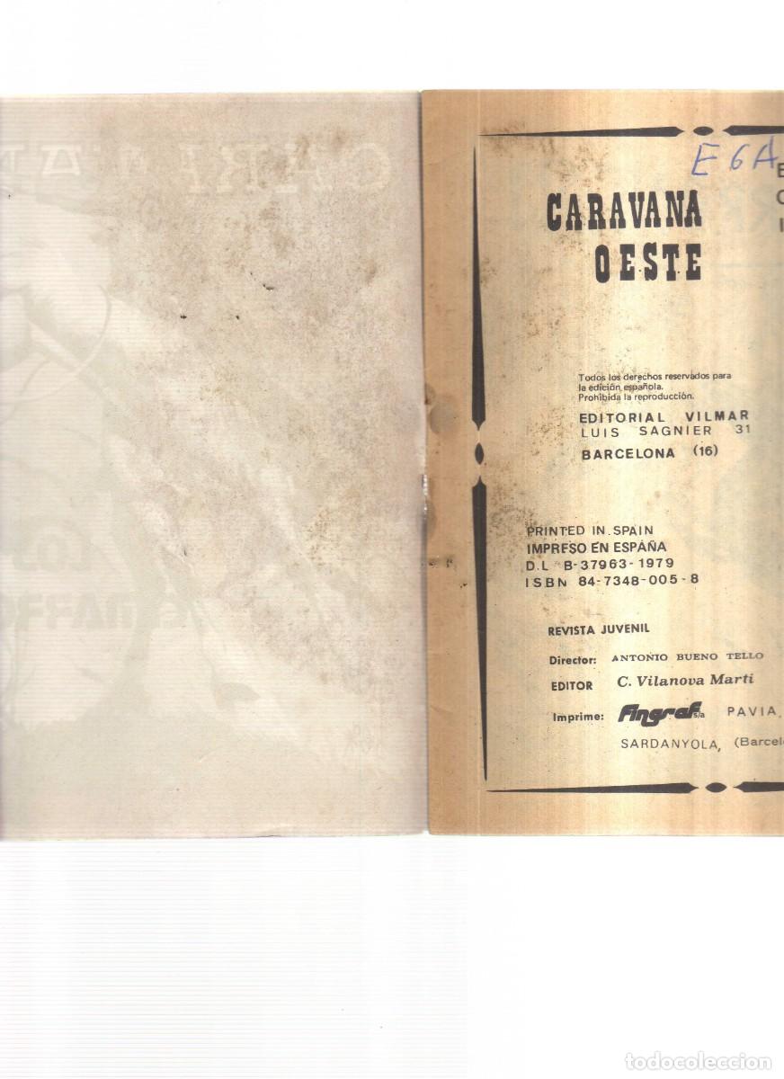 Tebeos: CARAVANA OESTE LOS CIMARRONES EPISODIOS COMPLETOS INEDITOS - Foto 2