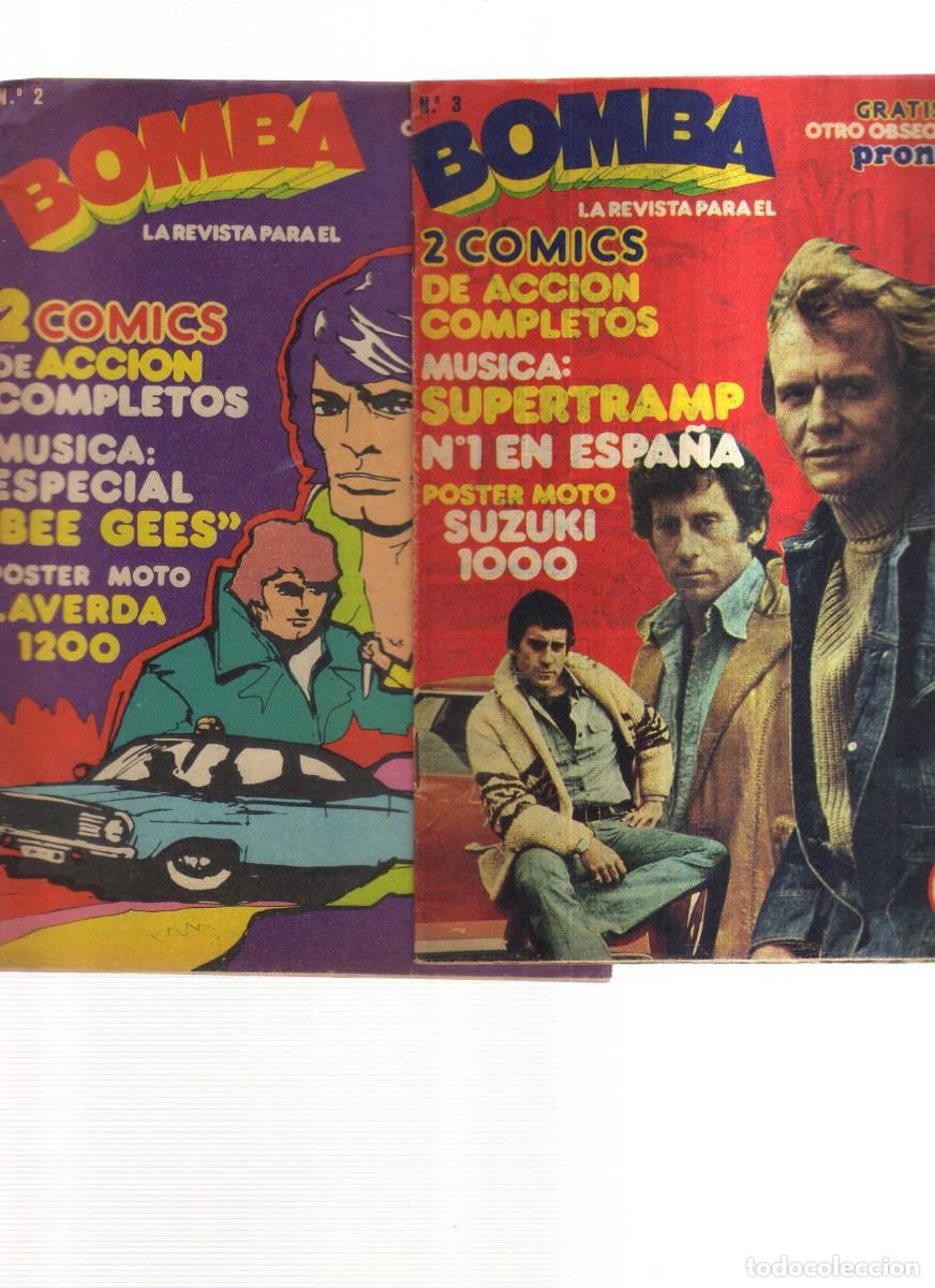 Tebeos: BOMBA LA REVISTA PARA EL N,2 Y 3 OBSEQUIO DE PRONTO
