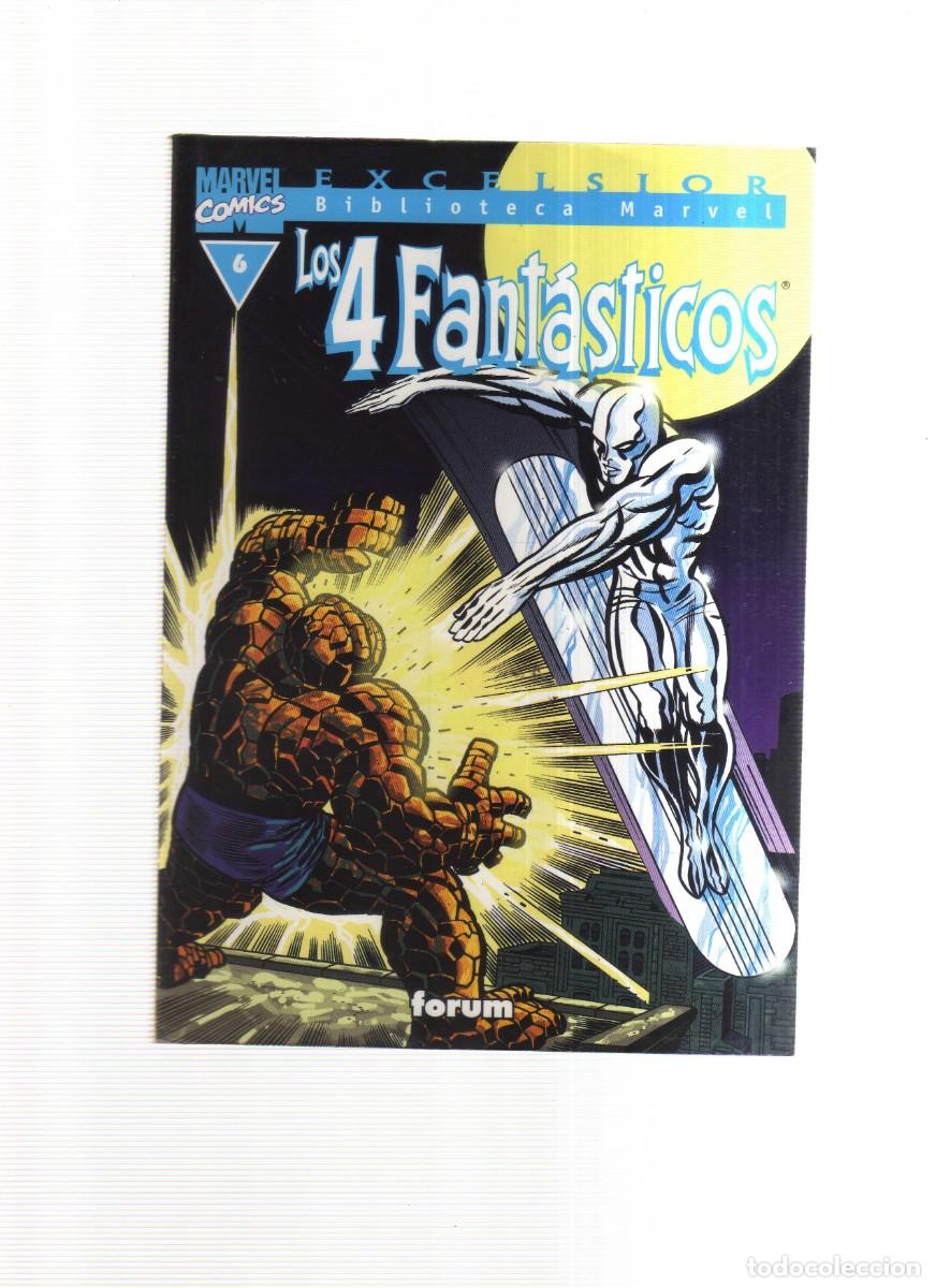 Tebeos: LOS 4 FANTASTICOS BIBLIOTECA MARVEL N,6 - Foto 1