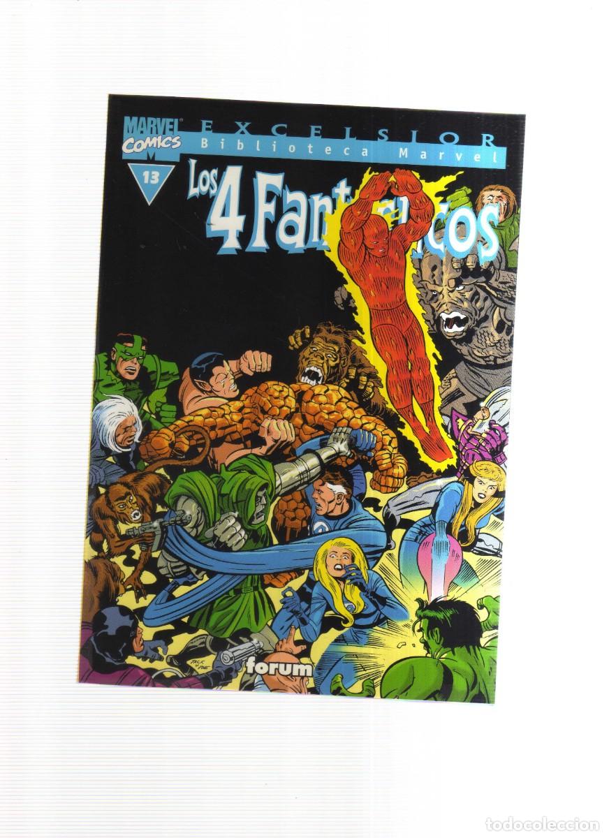 Tebeos: LOS 4 FANTASTICOS BIBLIOTECA MARVEL N,13 - Foto 1
