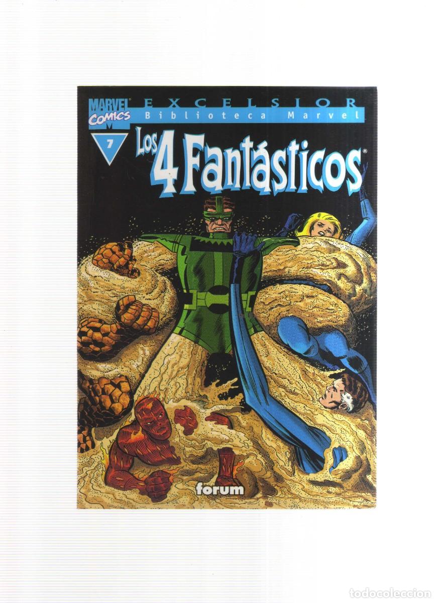 Tebeos: LOS 4 FANTASTICOS BIBLIOTECA MARVEL N,7 - Foto 1