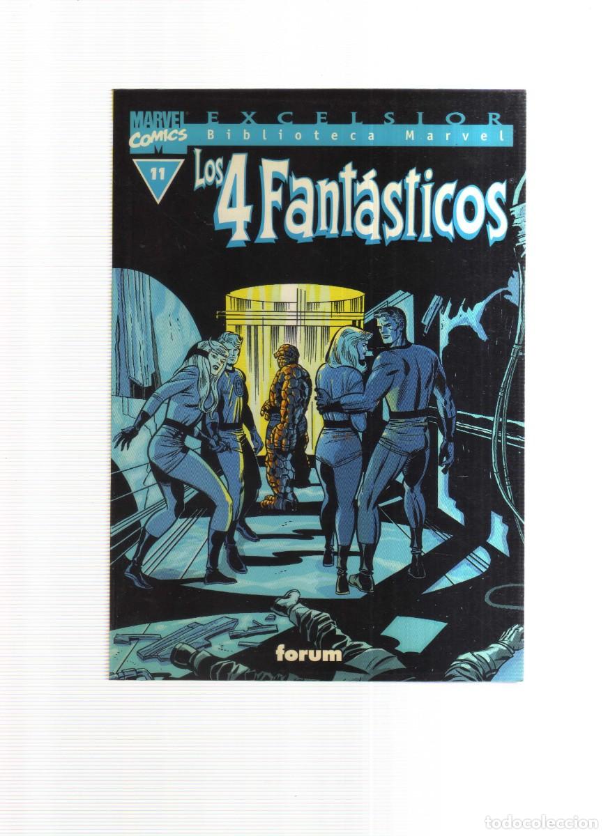 Tebeos: LOS 4 FANTASTICOS BIBLIOTECA MARVEL N,11 - Foto 1