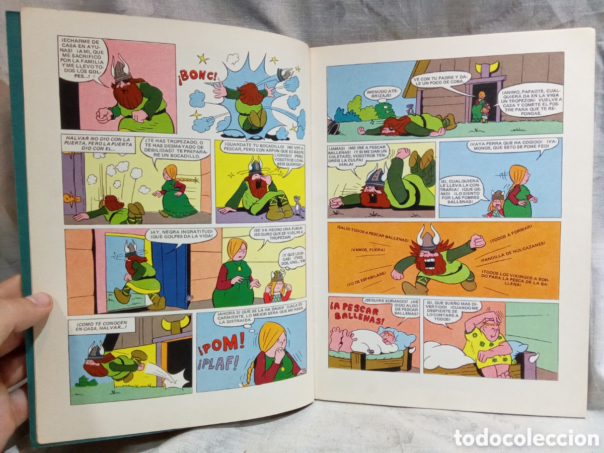 Tebeos: C&Oacute;MIC VIKIE N&deg; 4, A LA PESCA DE LA BALLENA, EDICIONES RECRETIVAS - Foto 3