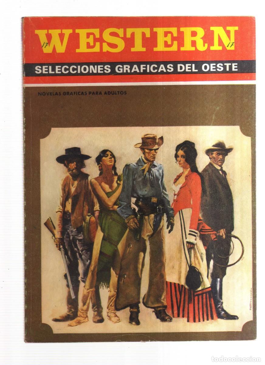 Tebeos: WESTERN SELECCIONES GRAFICAS DEL OESTE NOVELAS PARA ADULTOS N,17