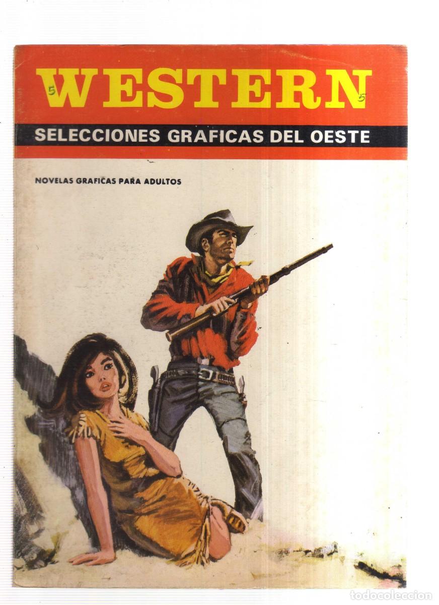 Tebeos: WESTERN SELECCIONES GRAFICAS DEL OESTE NOVELAS PARA ADULTOS N,5