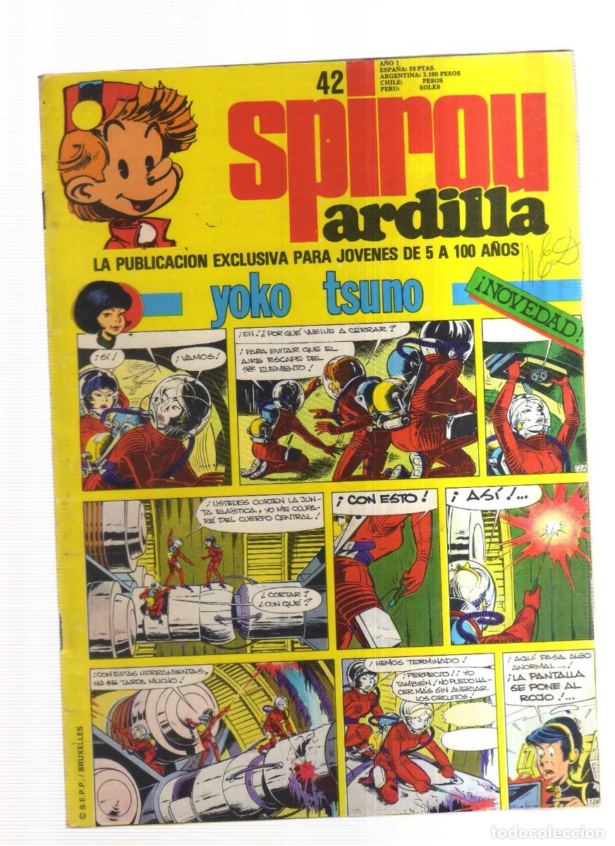 Tebeos: SPIROU ARDILLA N,42 YOKO TSUNO - Foto 1