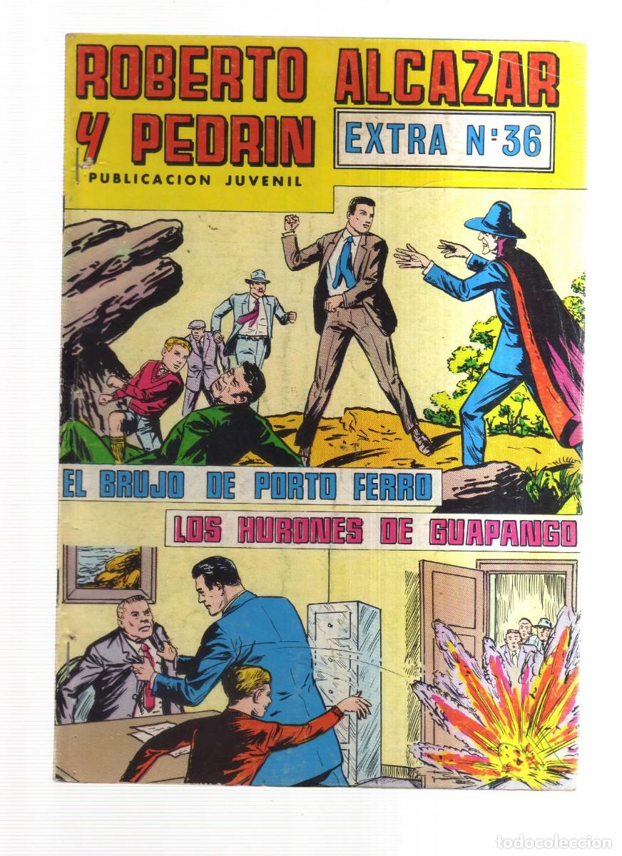 Tebeos: ROBERTO ALCAZAR Y PEDRIN EXTRA N,36 PUBLICACION JUVENIL