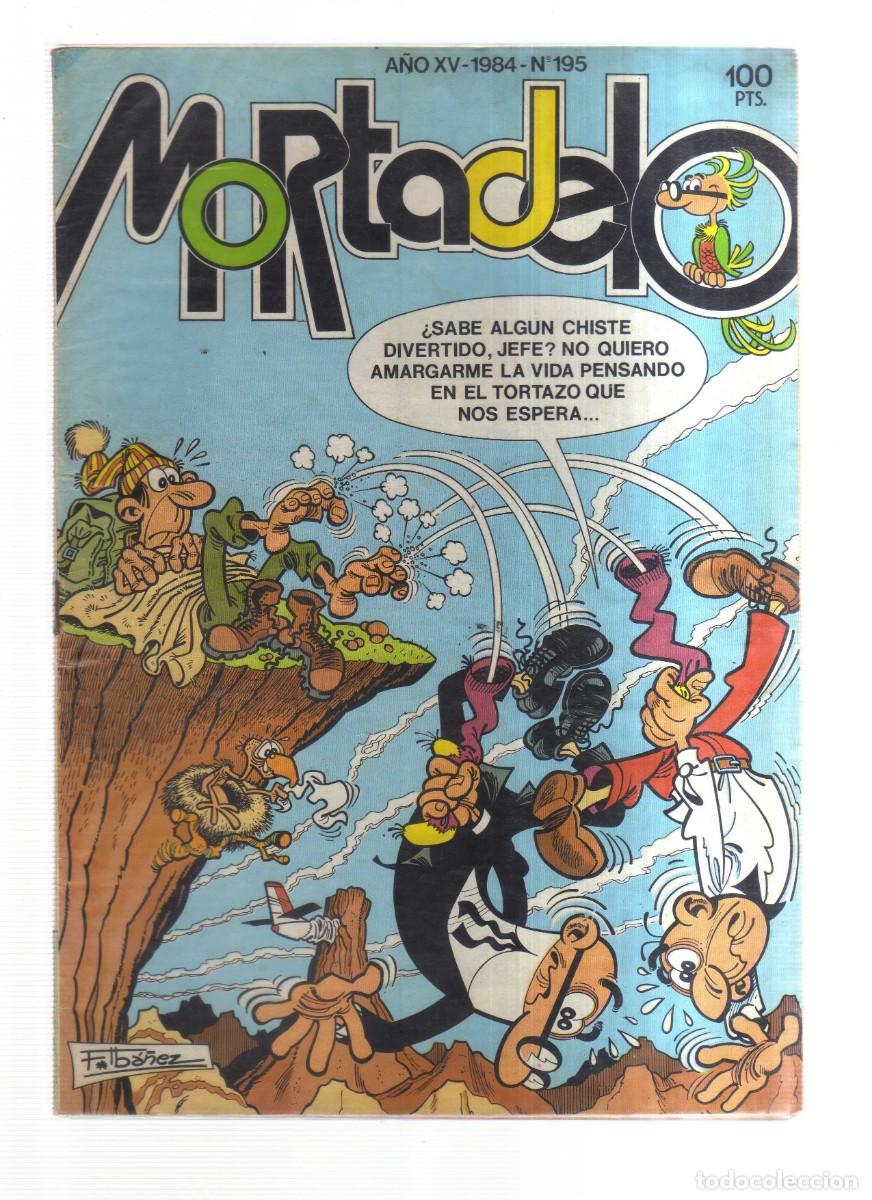 Tebeos: MORTADELO A&Ntilde;O XV- 1984 - N,195 - Foto 1