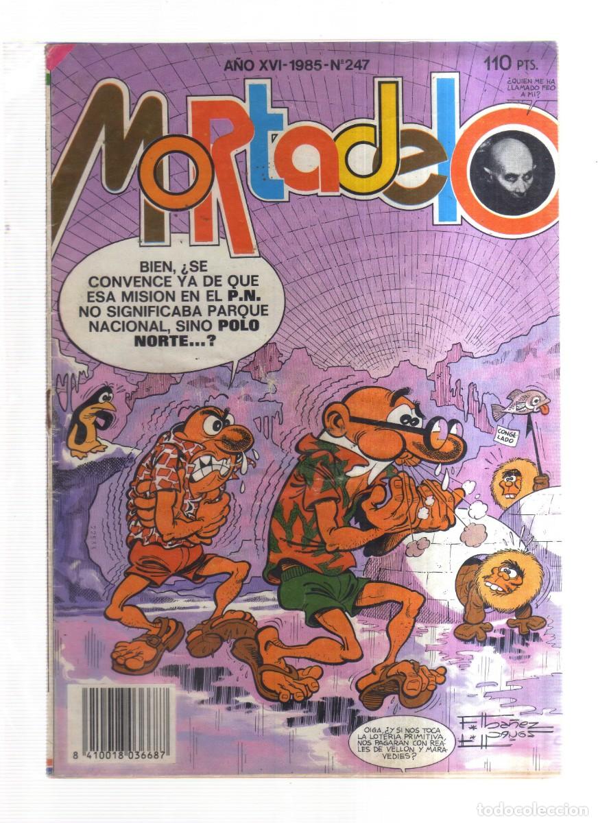 Tebeos: MORTADELO A&Ntilde;O XVI- 1985 - N,247 - Foto 1