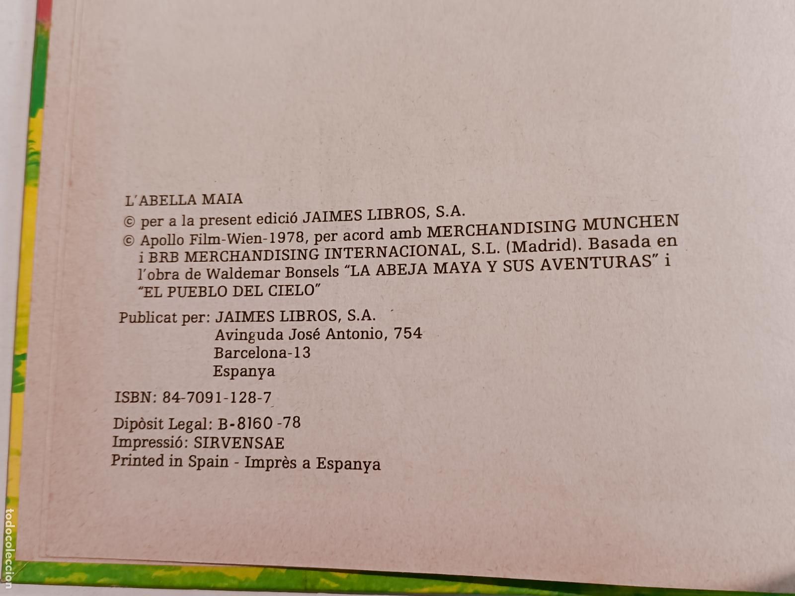 Tebeos: LABELLA MAIA JAMIES LIBROS 1978 - Foto 4