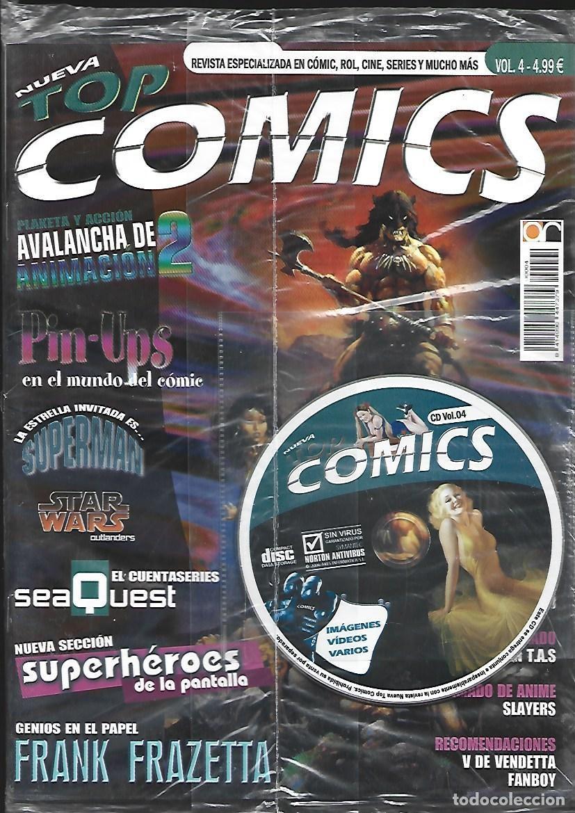 Comics: Top comics 4, nueva, precintada, con CD