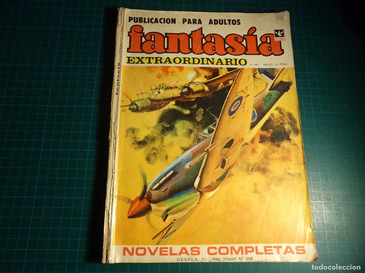 Tebeos: Fantasia. n&ordm; 220. Columba. Tiene el lomo doblado. (Ref. 10-B). - Foto 1