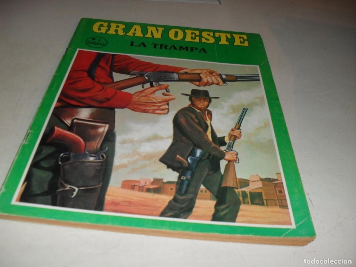 Comics: GRAN OESTE N&ordm;3 LA TRAMPA,(DE 12).EDICIONES GAVIOTA,1986.TEBEO DIFICIL
