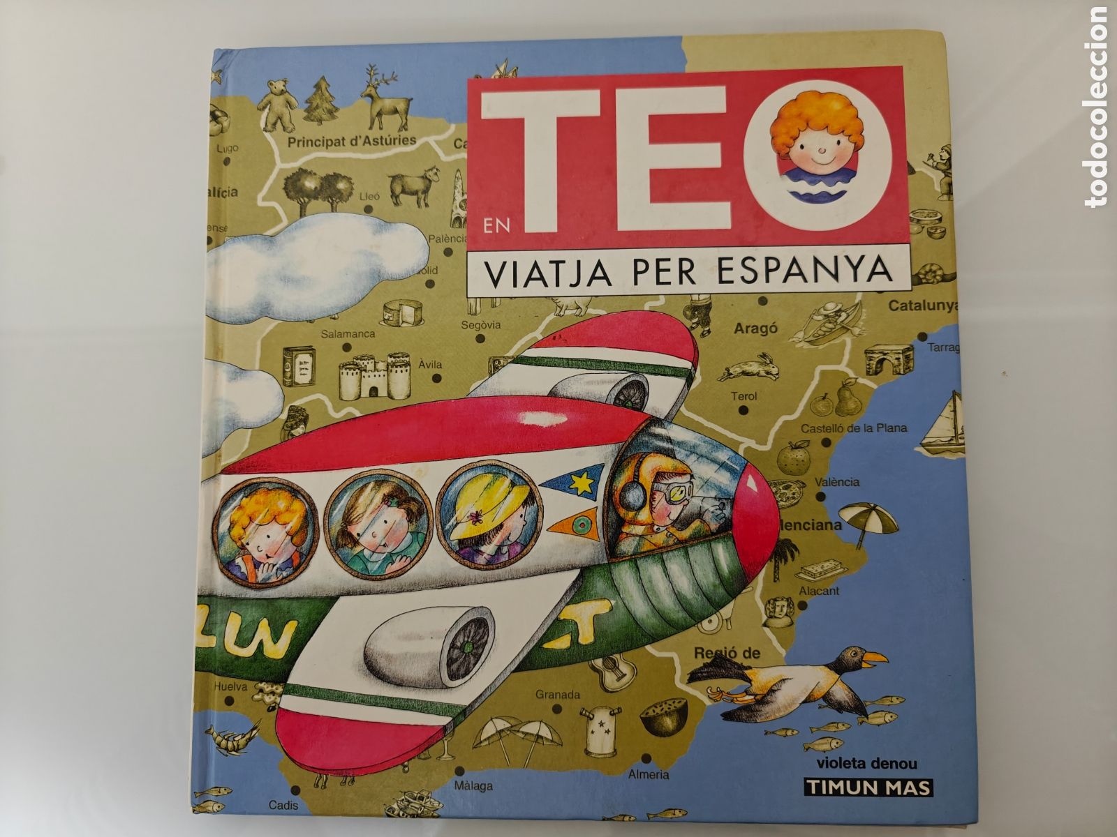 Tebeos: TEO VIATJA PER ESPANYA 2002 TIMUN VIOLETA DENOU CATAL&Aacute; - Foto 1