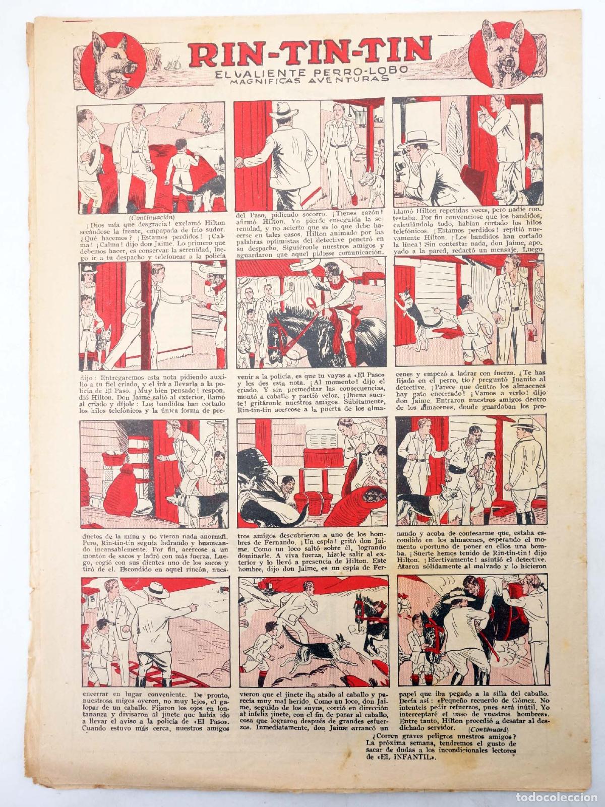Tebeos: EL INFANTIL 434. A&Ntilde;O IX. Aurora, 1932 - Foto 2