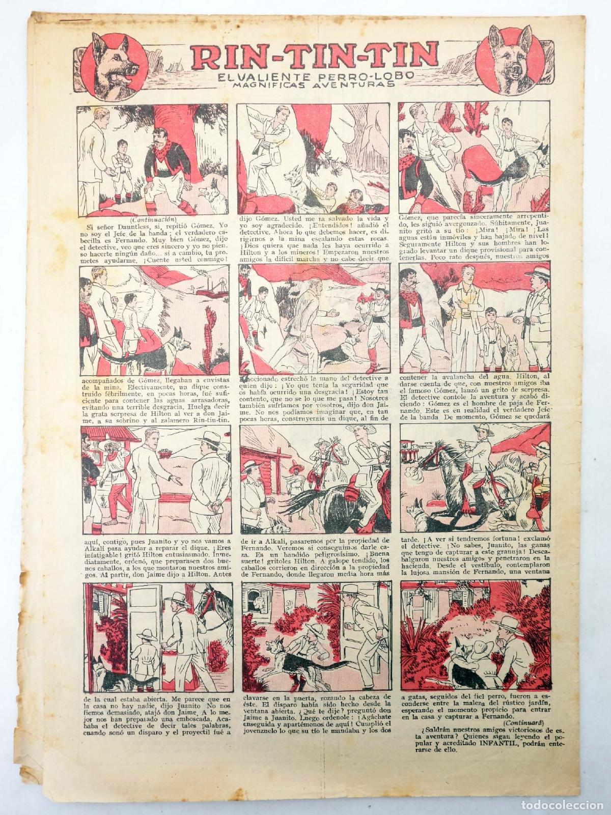 Tebeos: EL INFANTIL 426. A&Ntilde;O IX. Aurora, 1932 - Foto 2