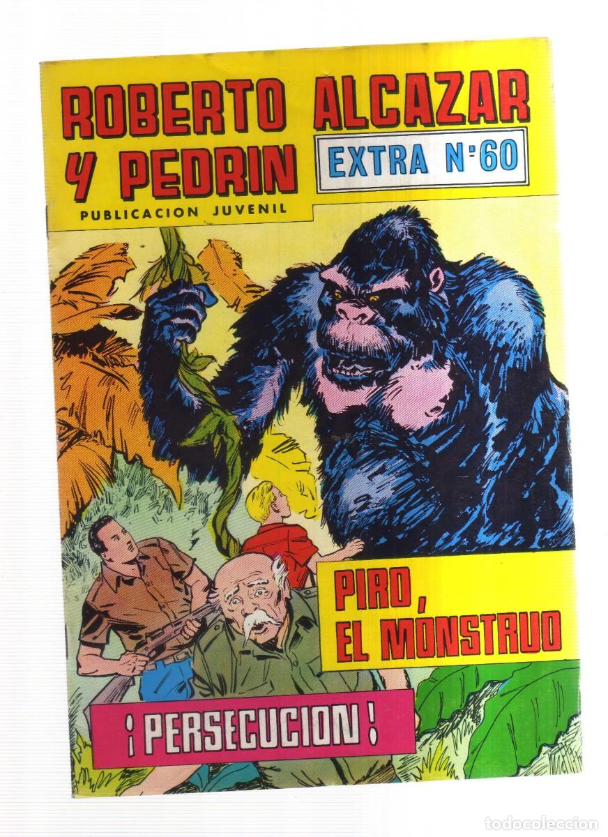 Tebeos: ROBERTO ALCAZAR Y PEDRIN EXTRA N,60 PIRO EL MONSTRUO - Foto 1