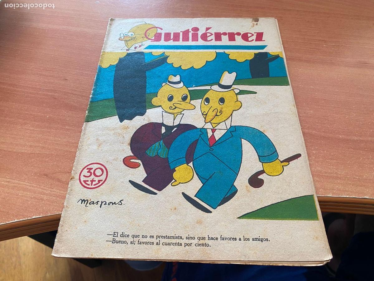 Tebeos: GUTIERREZ N&ordm; 172 (ORIGINAL RIVADENEYRA ) (COB40) - Foto 1