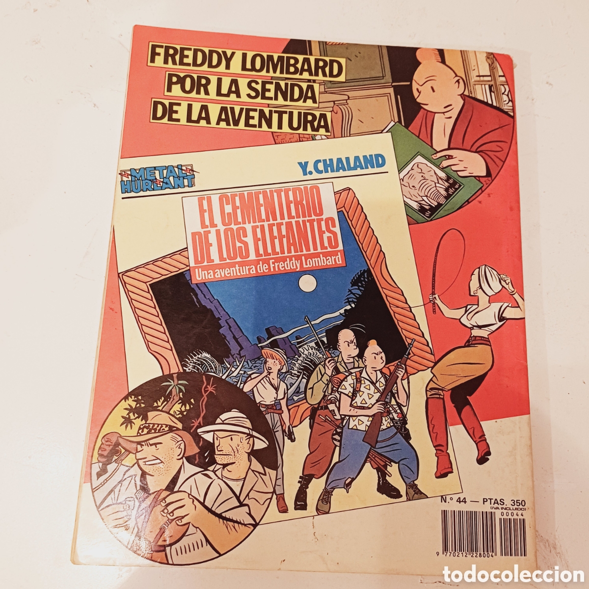 Tebeos: Comic METAL HURLANT N&deg; 44 Ediciones Eurocomic - Foto 2