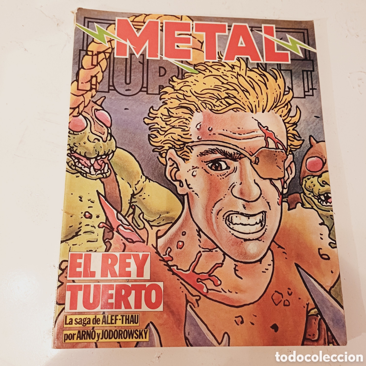 Tebeos: Comic METAL HUTLANT N&deg; 44 Ediciones Eurocomic
