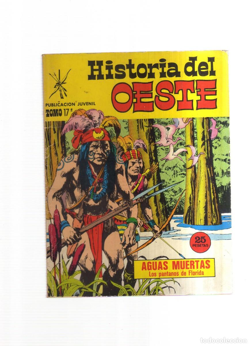 Tebeos: HISTORIA DEL OESTE TOMO 17 AGUAS MUERTAS - Foto 1