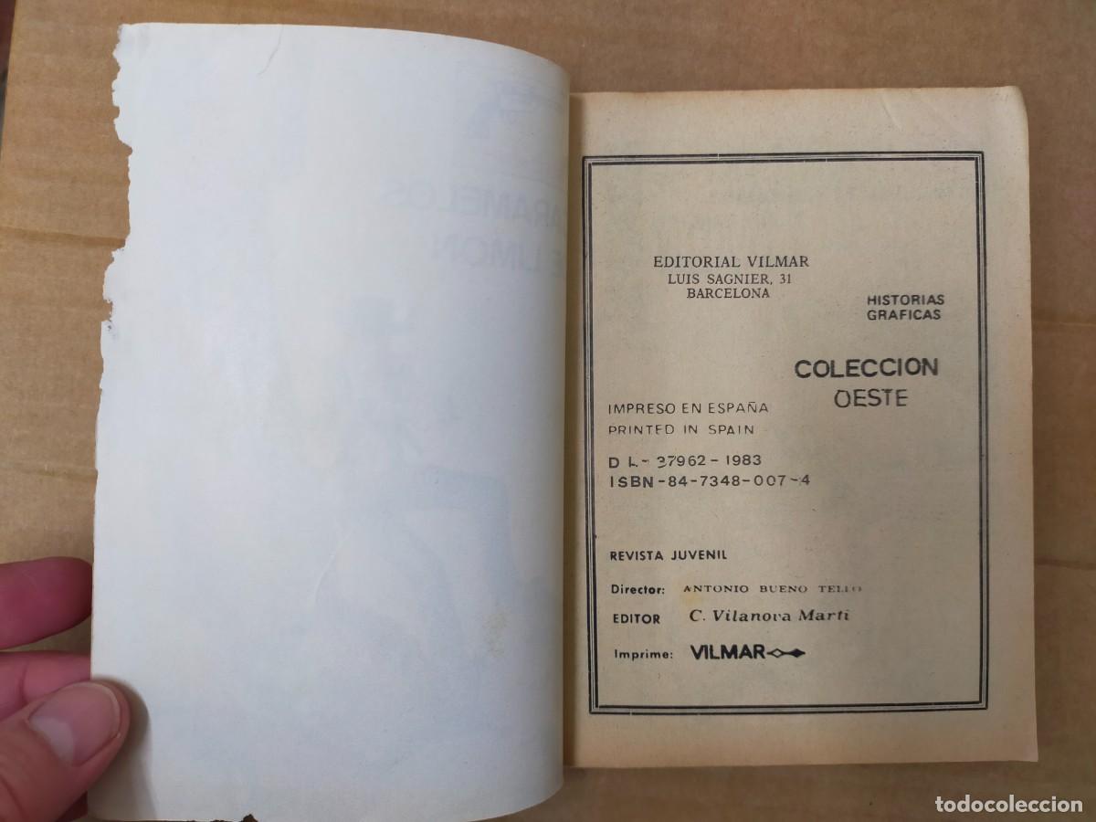 Tebeos: COLECCI&Oacute;N OESTE ( SHERIFF ). CARAMELOS DE LIM&Oacute;N. VILMAR - Foto 2